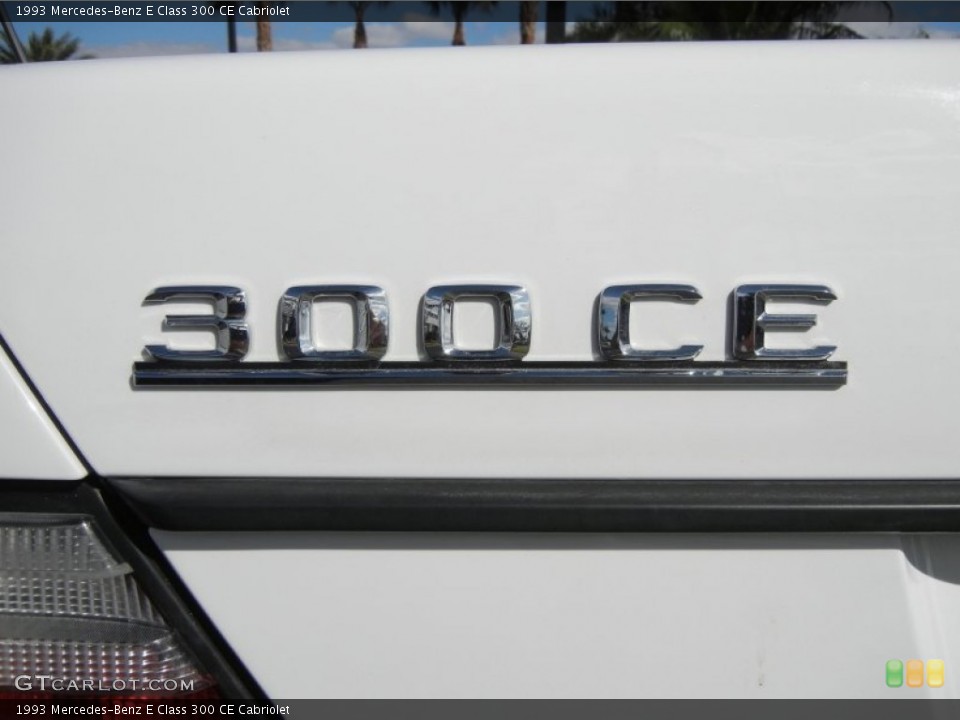 1993 Mercedes-Benz E Class Badges and Logos