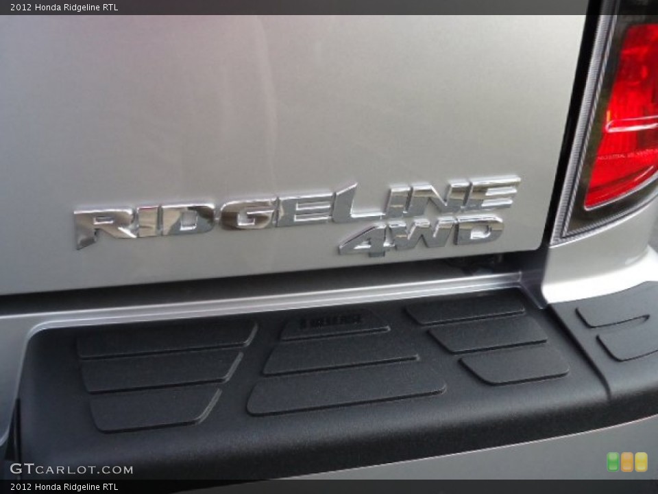 2012 Honda Ridgeline Badges and Logos