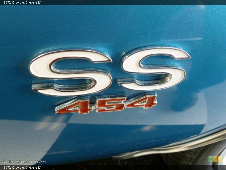 1972 Chevrolet Chevelle Badges and Logos