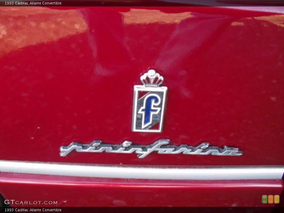 1993 Cadillac Allante Custom Badge and Logo Photo #59926847