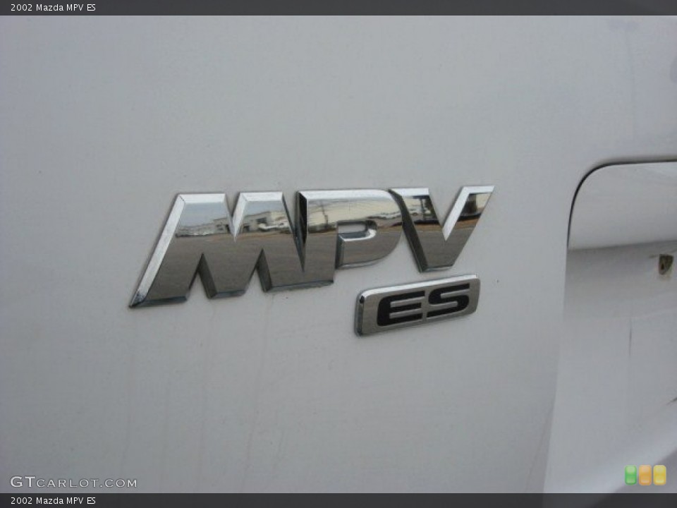 2002 Mazda MPV Badges and Logos