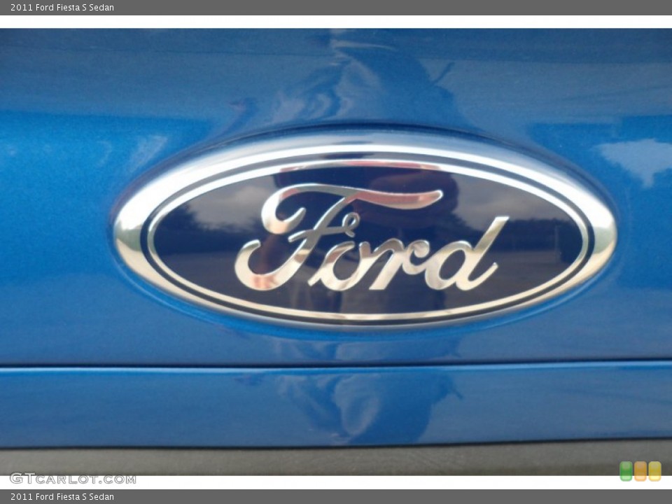 2011 Ford Fiesta Badges and Logos