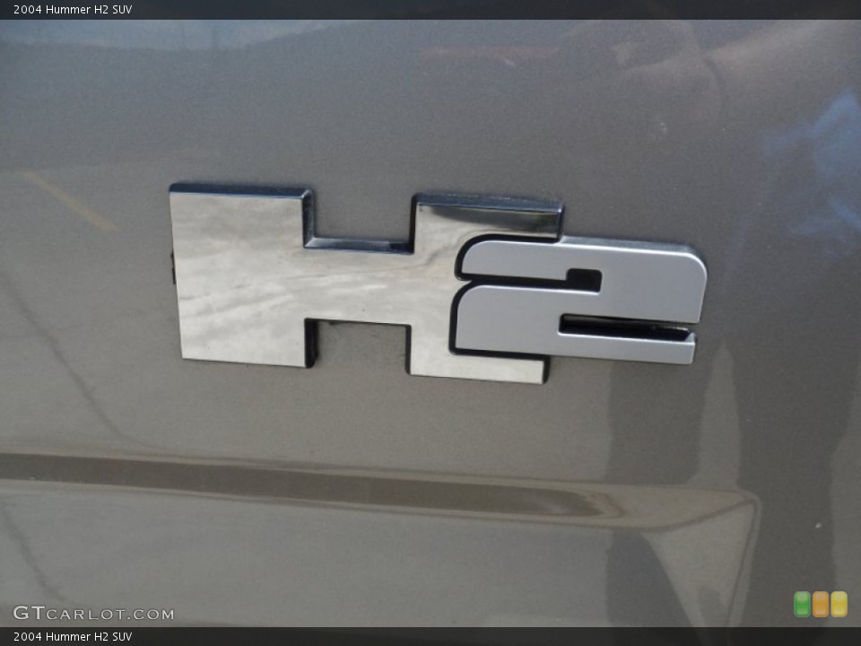 2004 Hummer H2 Badges and Logos