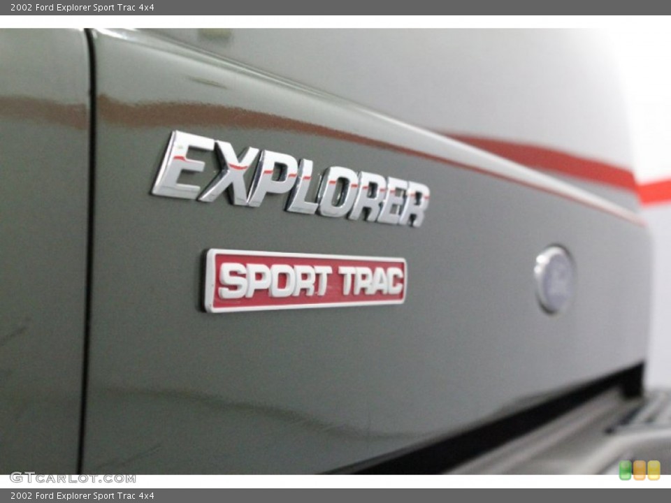 2002 Ford Explorer Sport Trac Badges and Logos