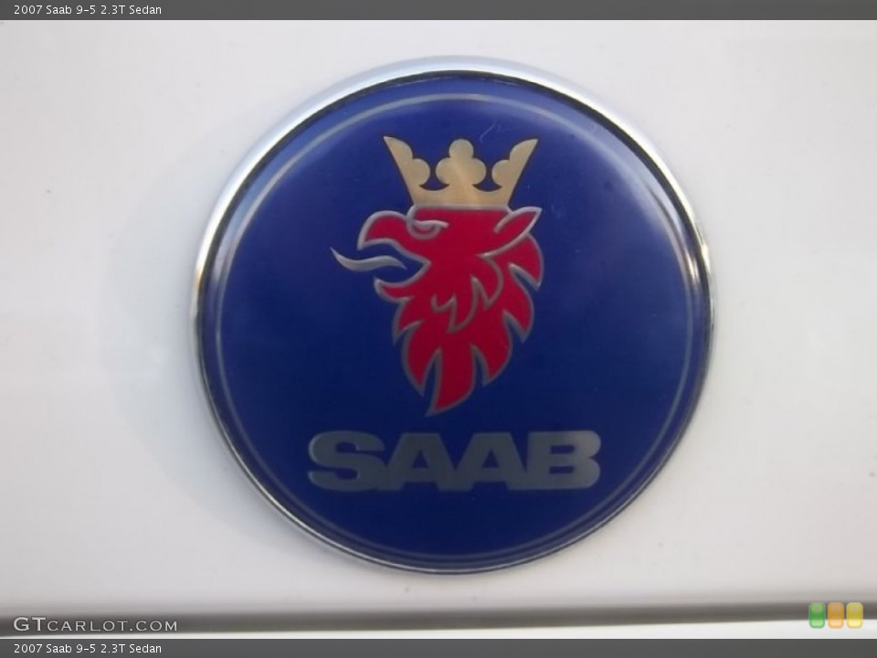 2007 Saab 9-5 Badges and Logos