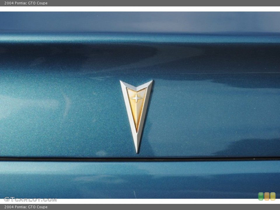 2004 Pontiac GTO Custom Badge and Logo Photo #60623699
