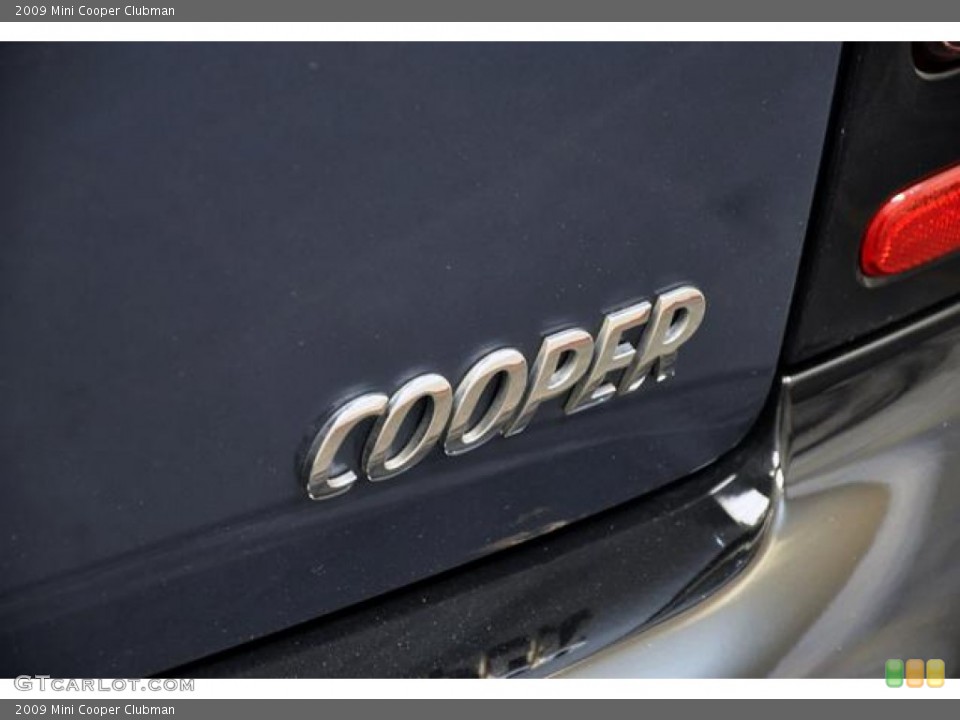 2009 Mini Cooper Badges and Logos