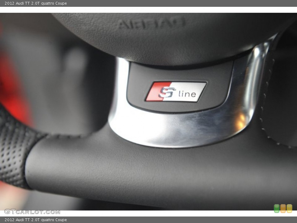 2012 Audi TT Badges and Logos