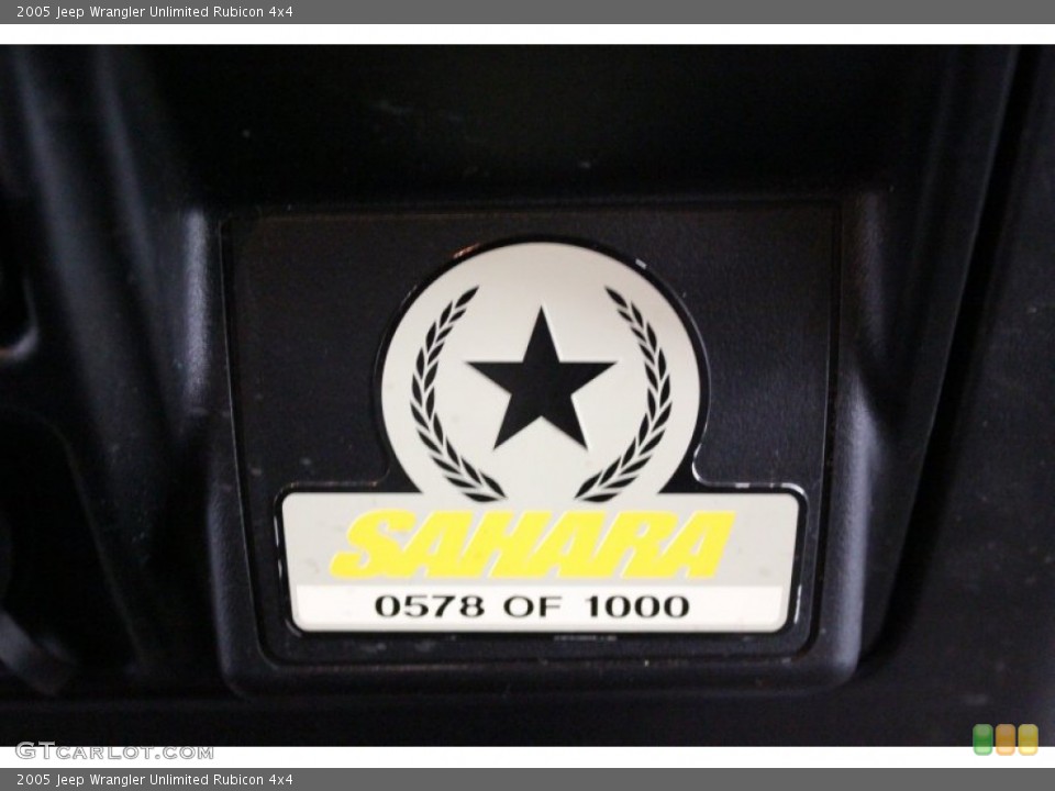 2005 Jeep Wrangler Custom Badge and Logo Photo #61201051