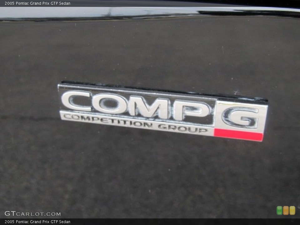 2005 Pontiac Grand Prix Badges and Logos