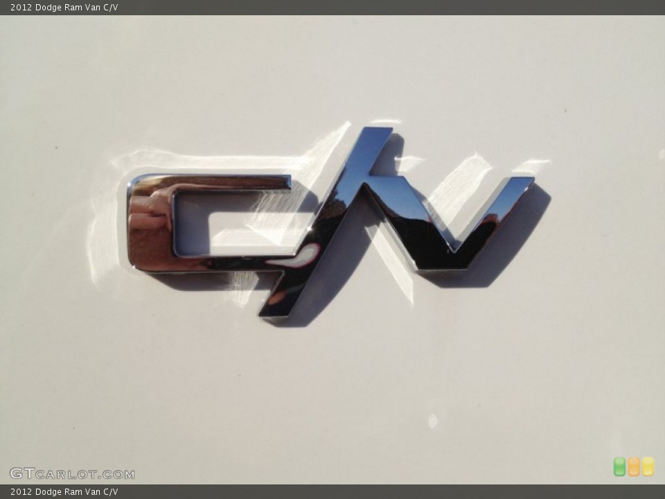 2012 Dodge Ram Van Badges and Logos