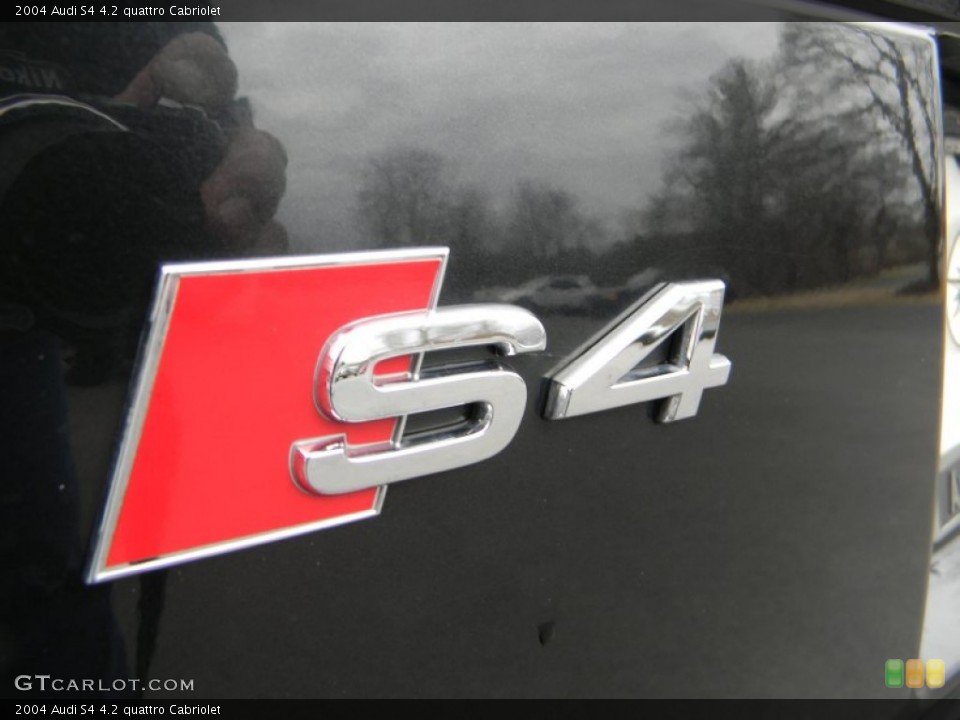 2004 Audi S4 Badges and Logos