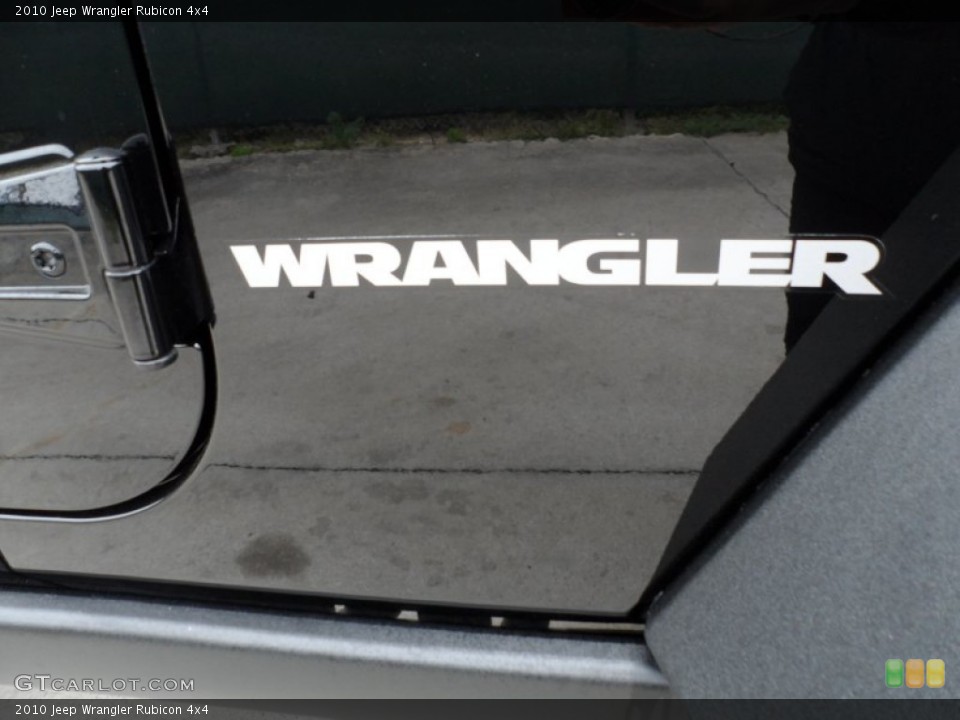 2010 Jeep Wrangler Badges and Logos