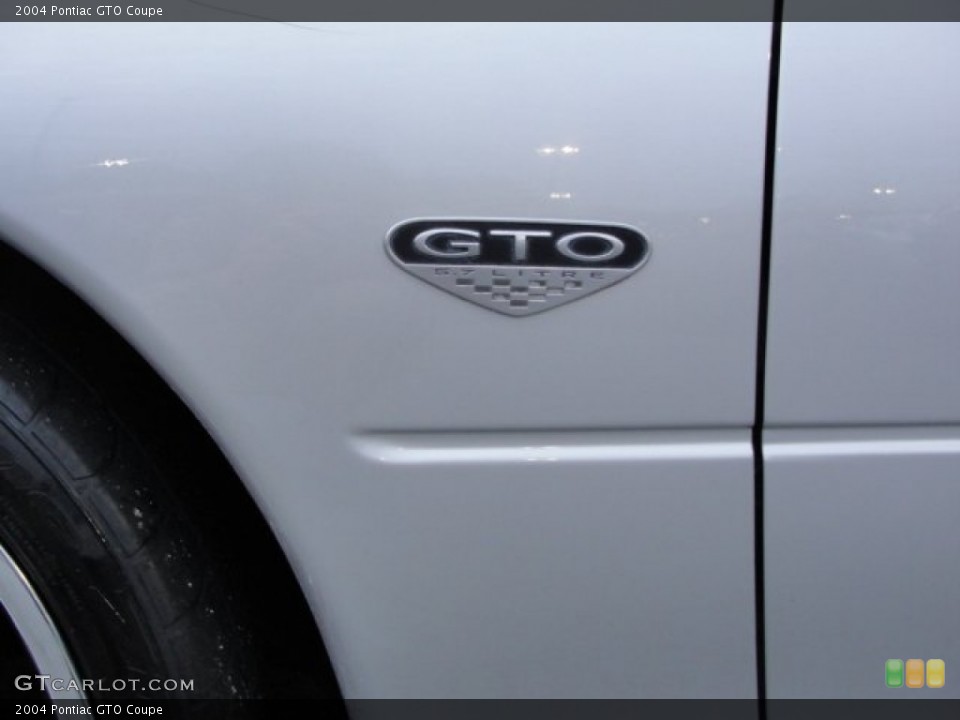 2004 Pontiac GTO Custom Badge and Logo Photo #61696601