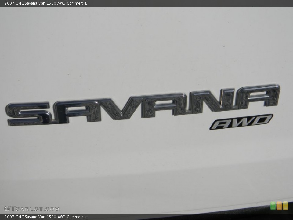 2007 GMC Savana Van Badges and Logos
