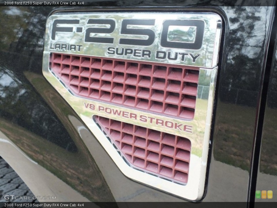 2008 Ford F250 Super Duty Badges and Logos