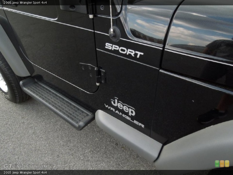2005 Jeep Wrangler Badges and Logos