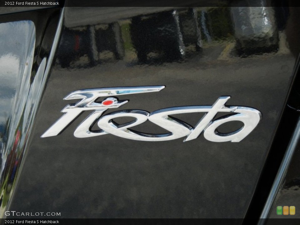 2012 Ford Fiesta Badges and Logos
