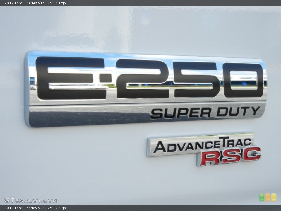 2012 Ford E Series Van Badges and Logos