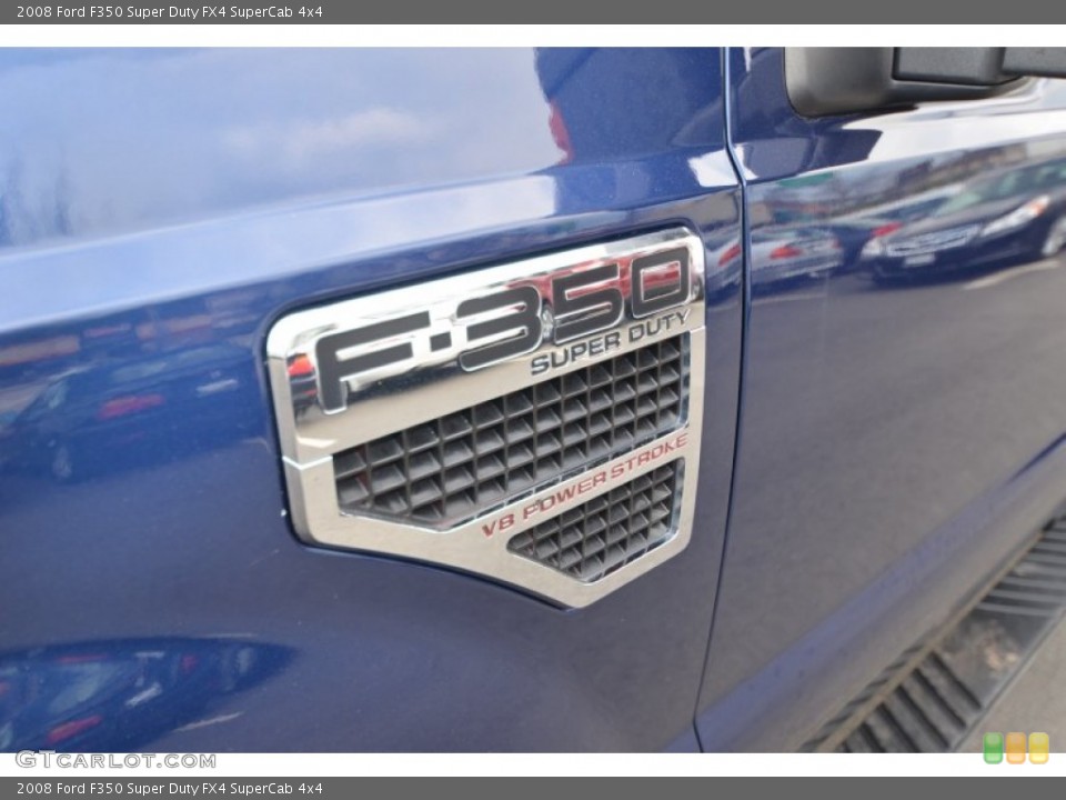 2008 Ford F350 Super Duty Badges and Logos