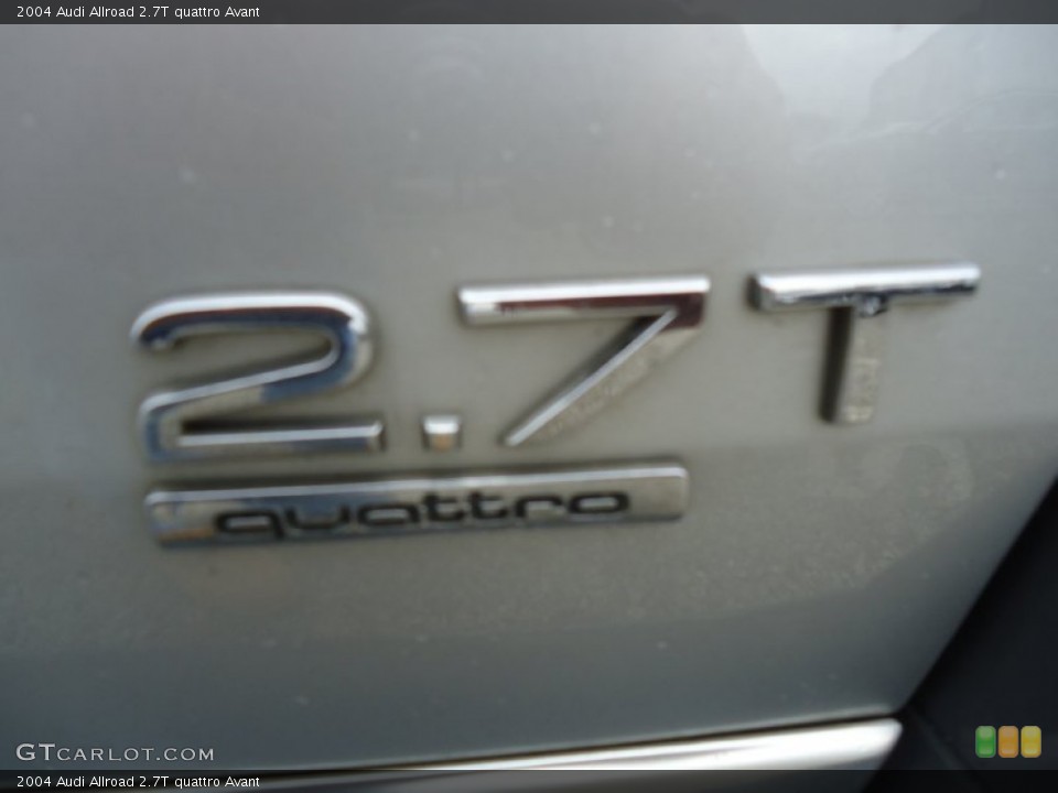 2004 Audi Allroad Badges and Logos