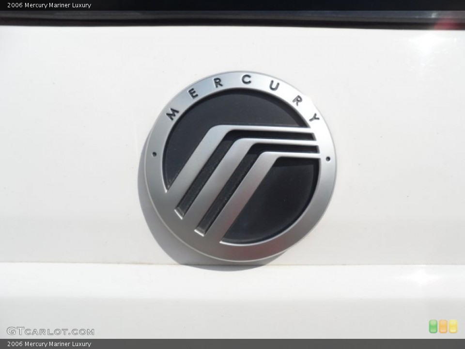 2006 Mercury Mariner Badges and Logos