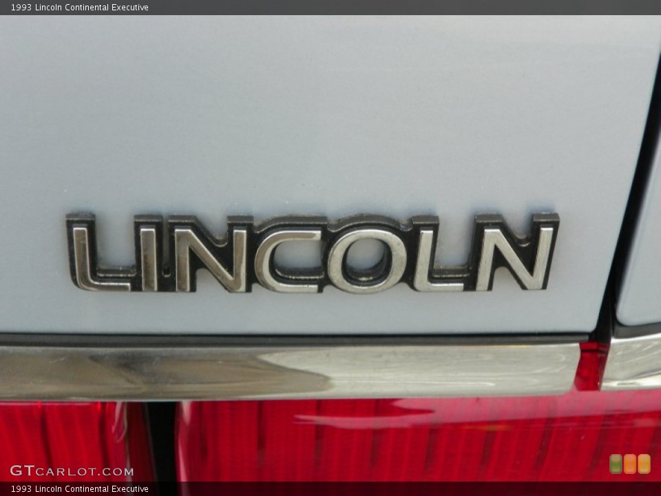1993 Lincoln Continental Custom Badge and Logo Photo #62970623