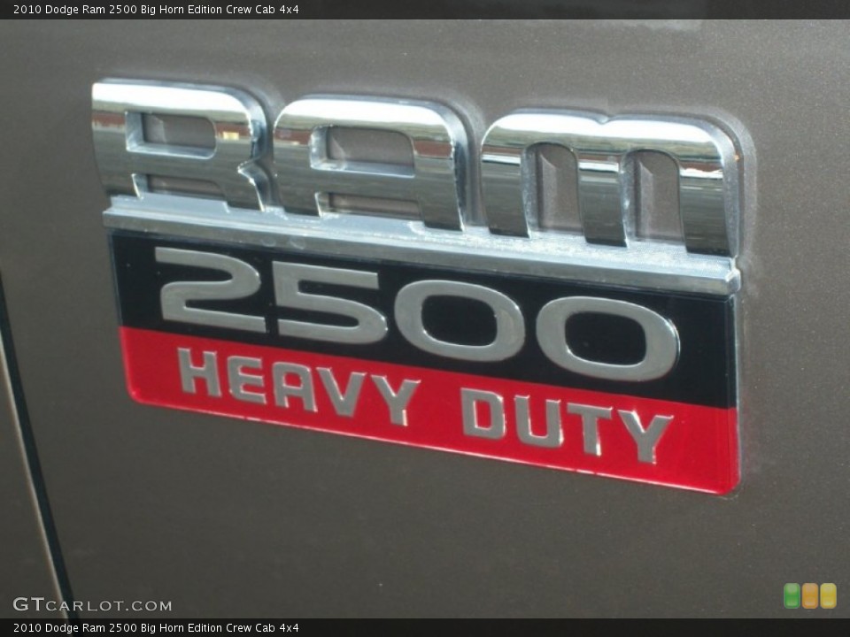 2010 Dodge Ram 2500 Badges and Logos