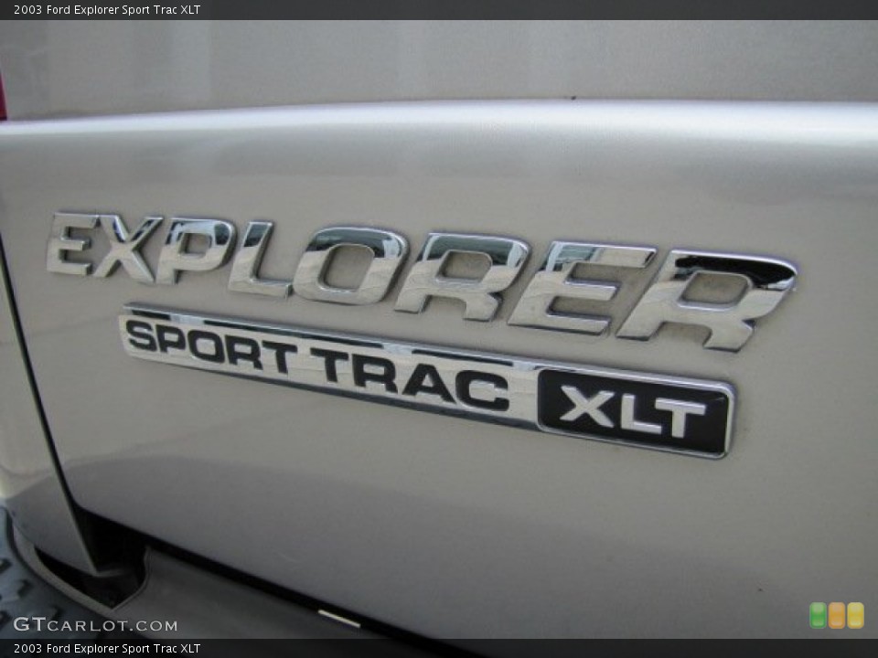 2003 Ford Explorer Sport Trac Badges and Logos