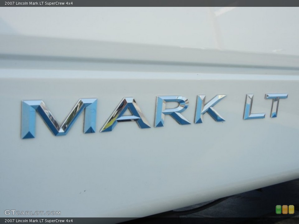 2007 Lincoln Mark LT Badges and Logos