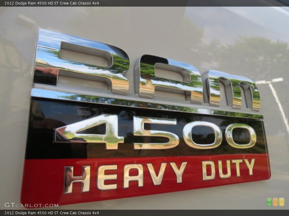 2012 Dodge Ram 4500 HD Badges and Logos