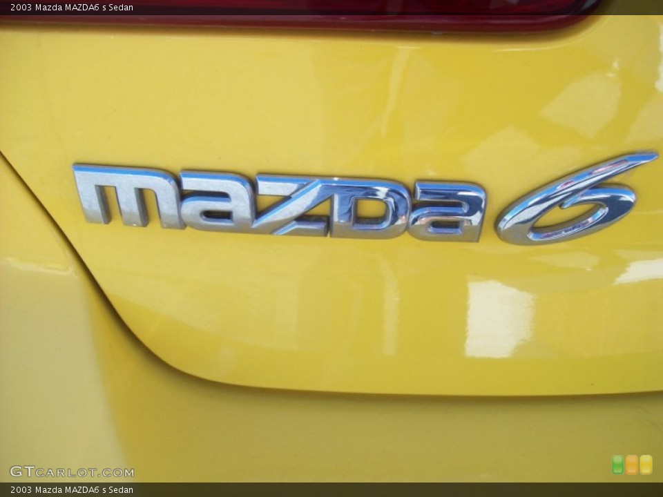 2003 Mazda MAZDA6 Badges and Logos