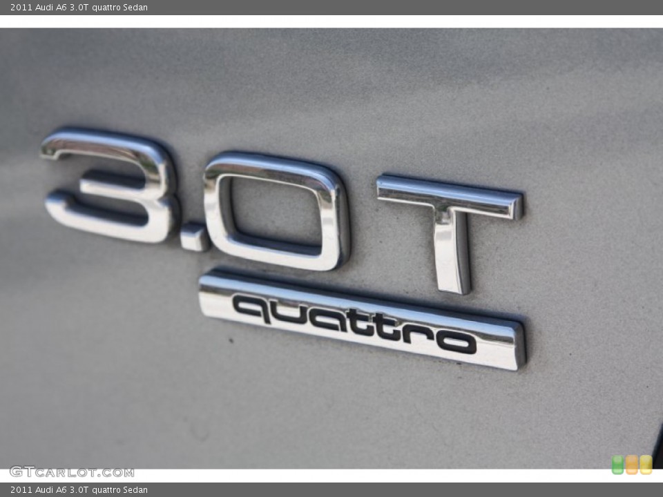 2011 Audi A6 Badges and Logos
