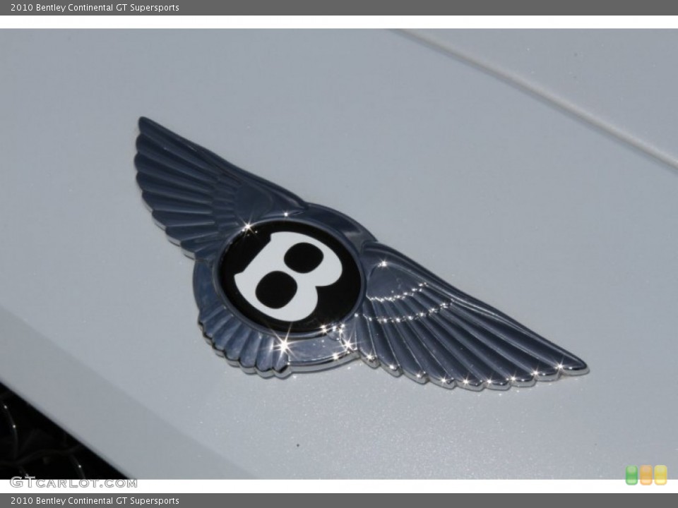 2010 Bentley Continental GT Badges and Logos
