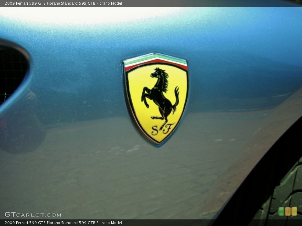 2009 Ferrari 599 GTB Fiorano Badges and Logos