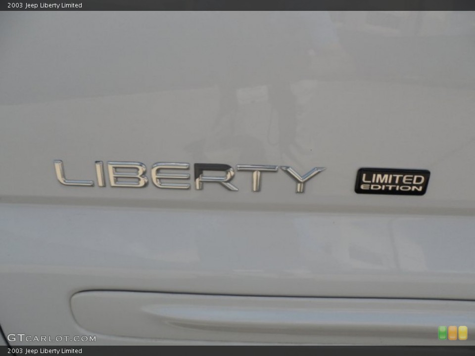 2003 Jeep Liberty Badges and Logos