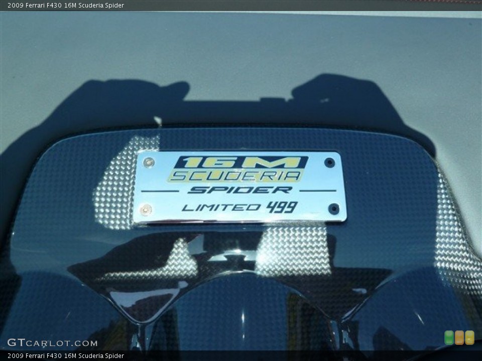 2009 Ferrari F430 Badges and Logos
