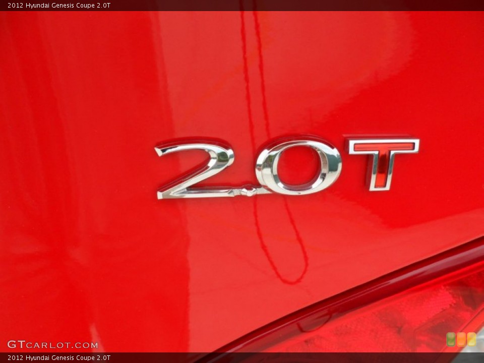 2012 Hyundai Genesis Coupe Badges and Logos
