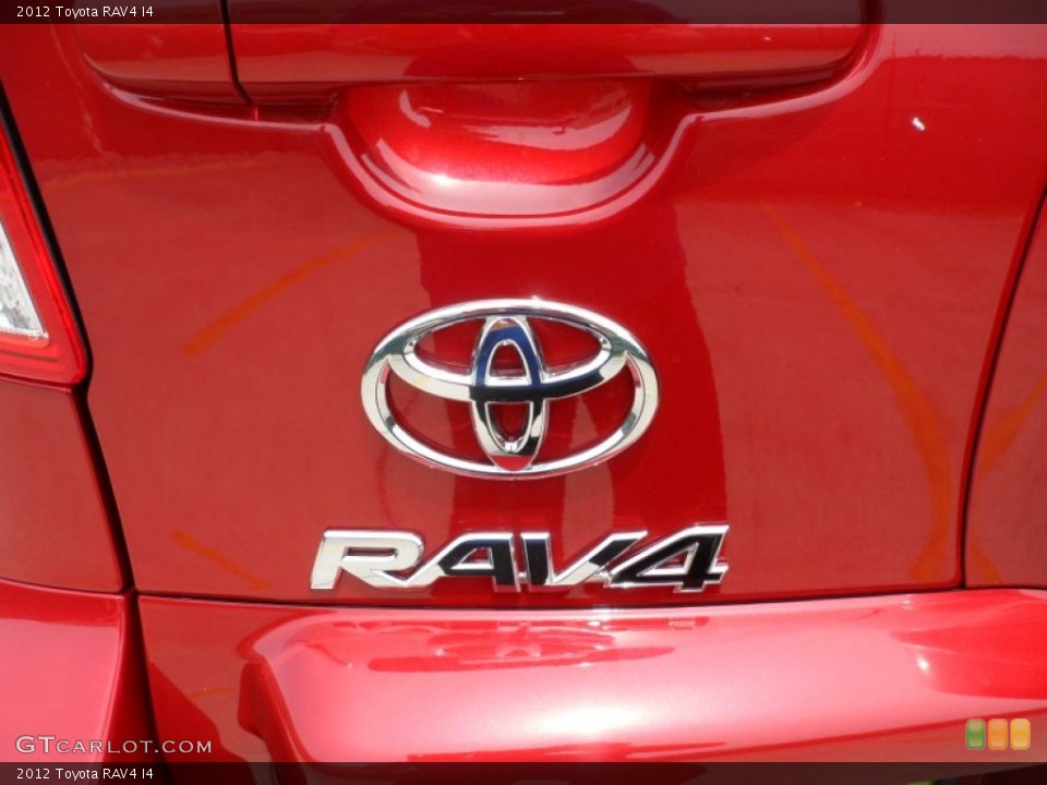 2012 Toyota RAV4 Badges and Logos