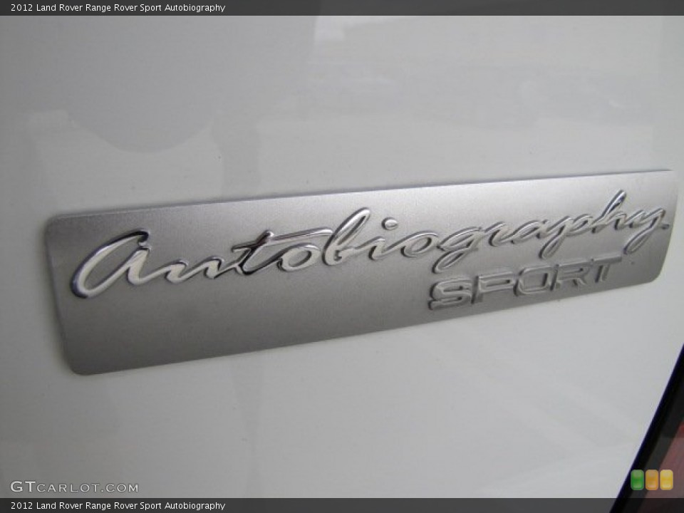 2012 Land Rover Range Rover Sport Custom Badge and Logo Photo #65060662