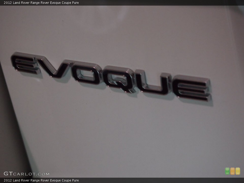 2012 Land Rover Range Rover Evoque Custom Badge and Logo Photo #65345772