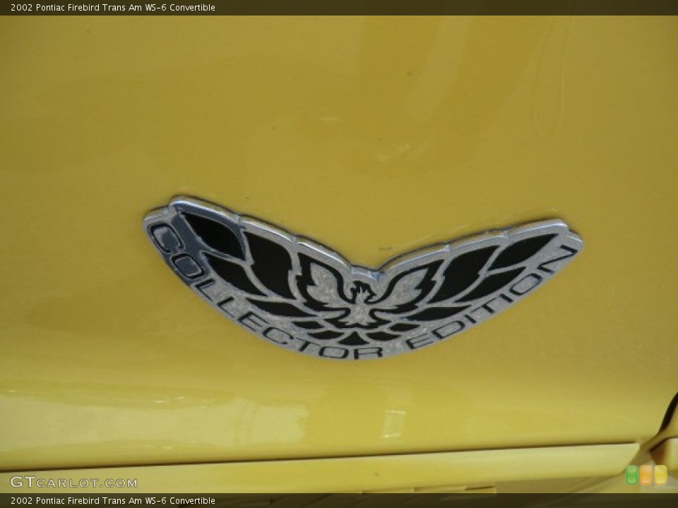 2002 Pontiac Firebird Custom Badge and Logo Photo #65422455