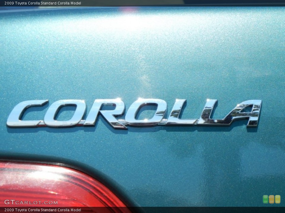 2009 Toyota Corolla Badges and Logos