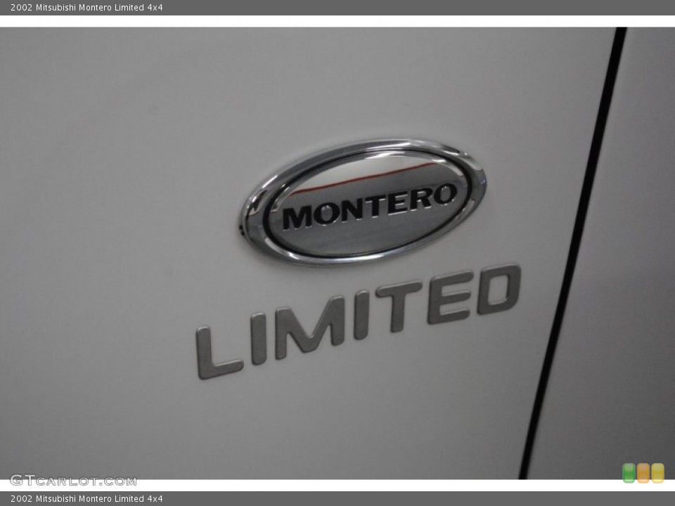 2002 Mitsubishi Montero Badges and Logos