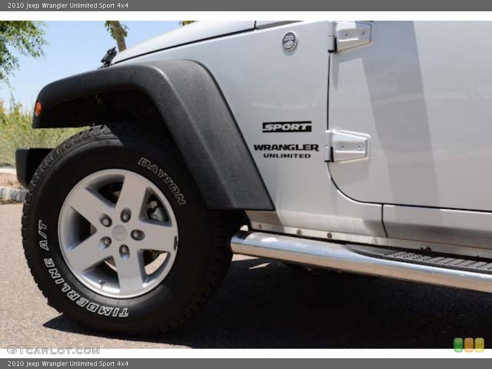 2010 Jeep Wrangler Unlimited Custom Badge and Logo Photo #65635312
