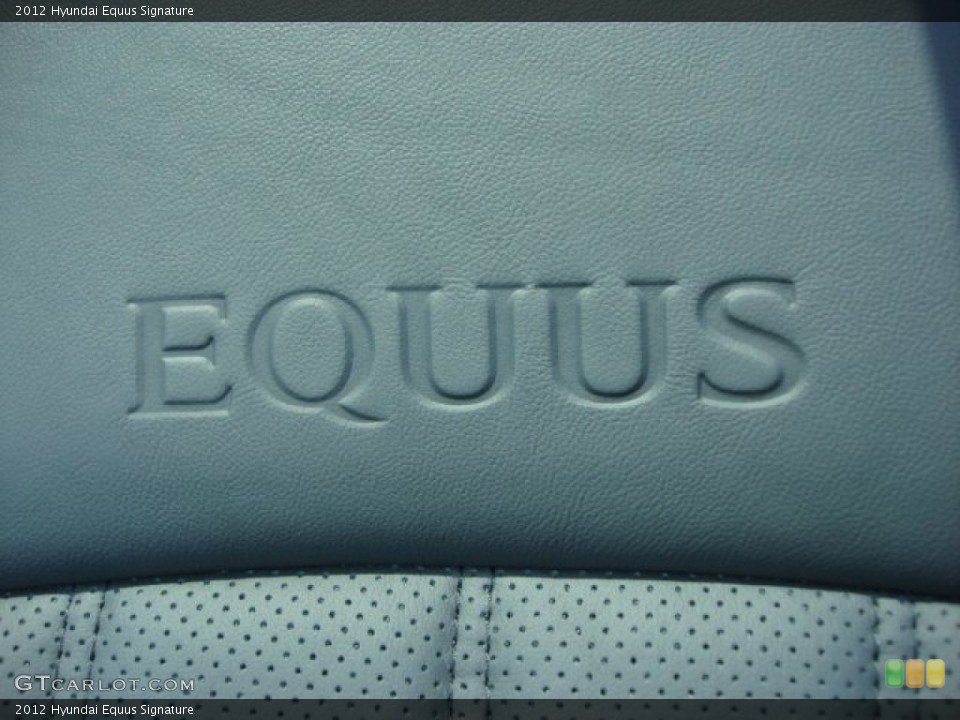 2012 Hyundai Equus Custom Badge and Logo Photo #65709596