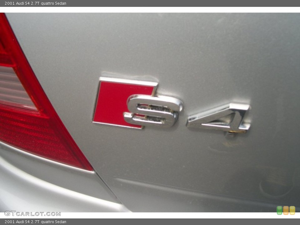 2001 Audi S4 Badges and Logos
