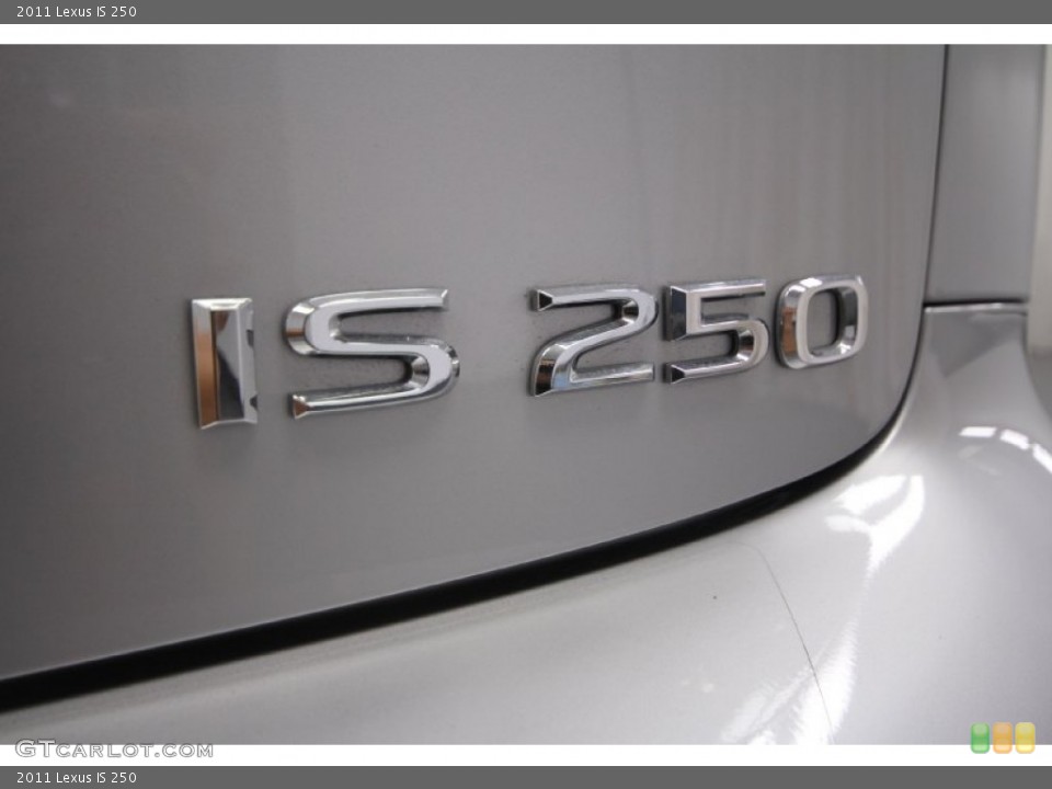 2011 Lexus IS Badges and Logos