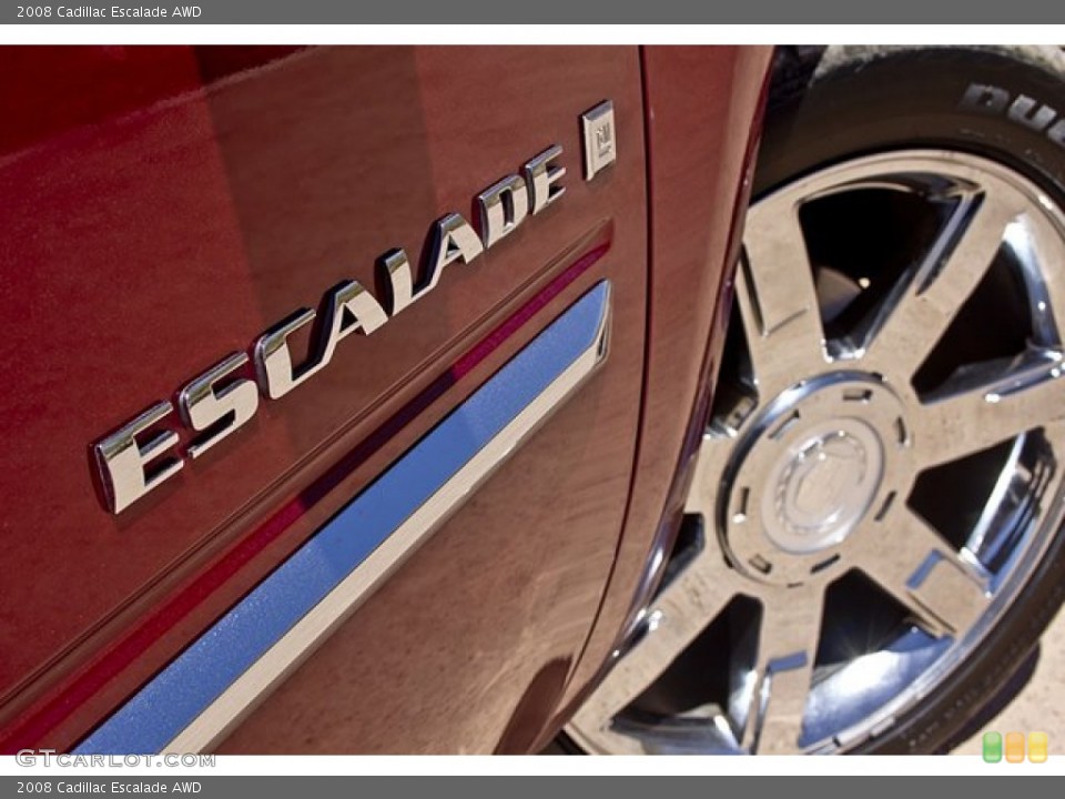 2008 Cadillac Escalade Badges and Logos