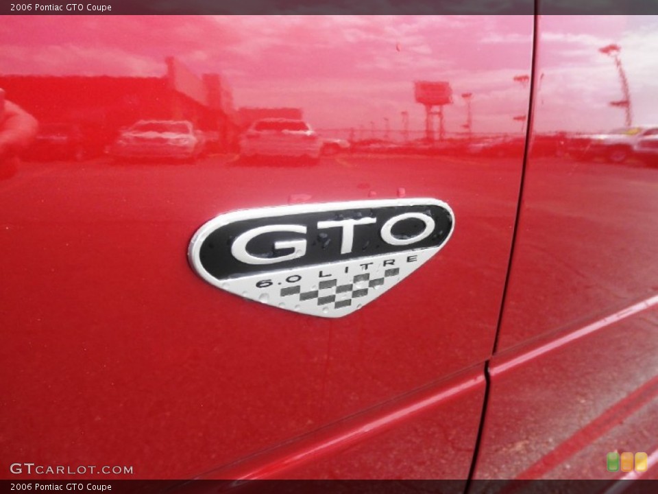 2006 Pontiac GTO Custom Badge and Logo Photo #66019725